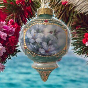 Ruby Throated Lena Liu Treasury Jeweled Hummingbirds Collection Replacement 1998